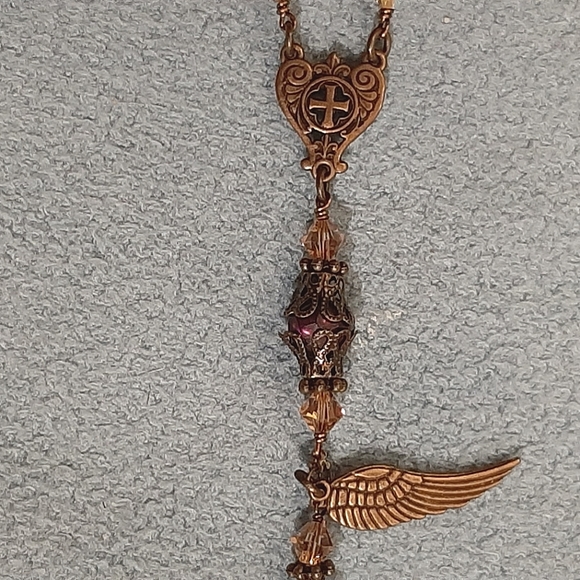 Virgins Saints & Angels | Long Necklace w/ Charm